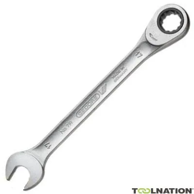 Gedore 2297159 7 R 17 Chiave a cricchetto ad anello 17 mm